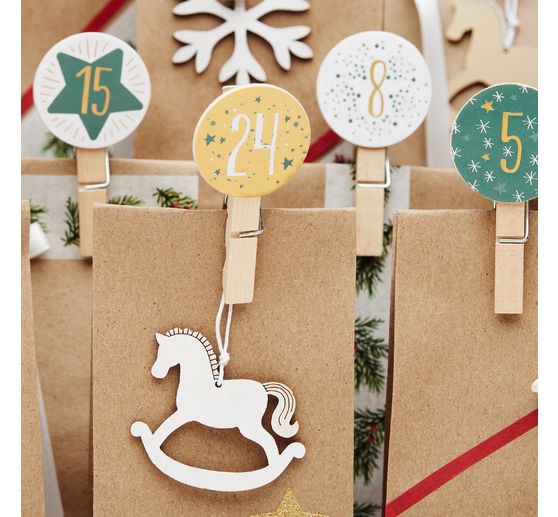 VBS Scatter decoration set "Rocking horses"