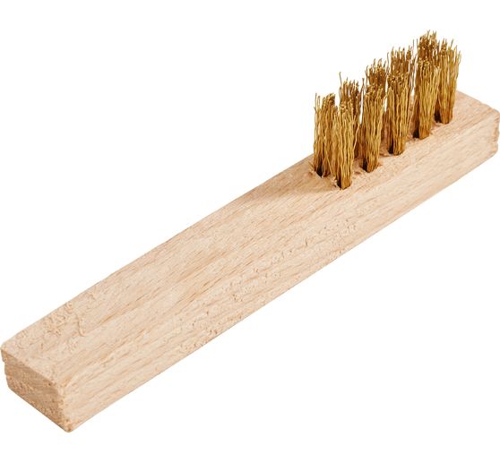 Brass wire brush