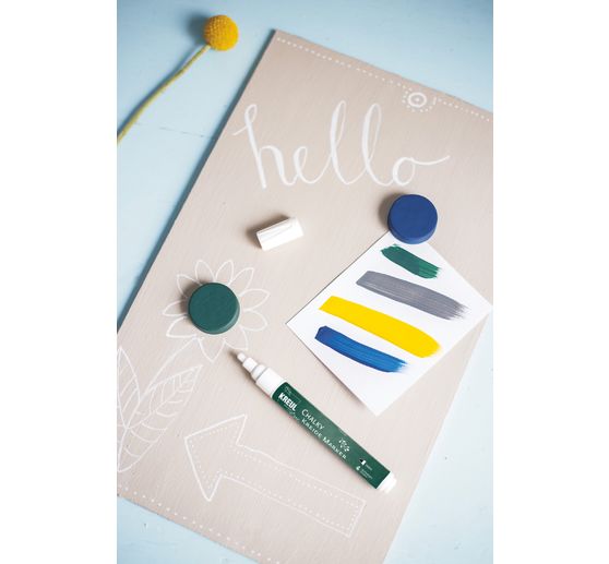 Markery kredowe Kreul Chalky - zestaw, 5 kolorów