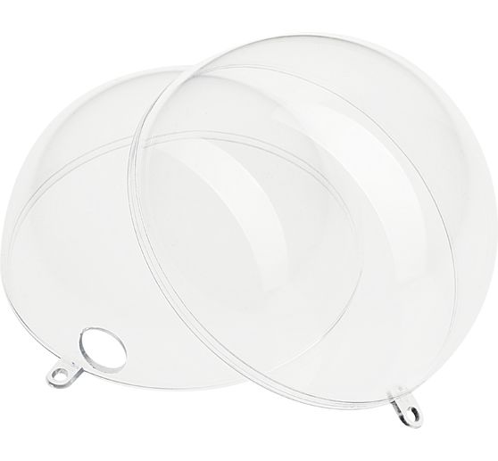 VBS Acrylic ball with hole "Assorted", set of 9