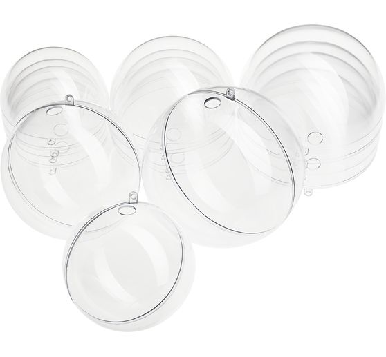 VBS Acrylic ball with hole "Assorted", set of 9