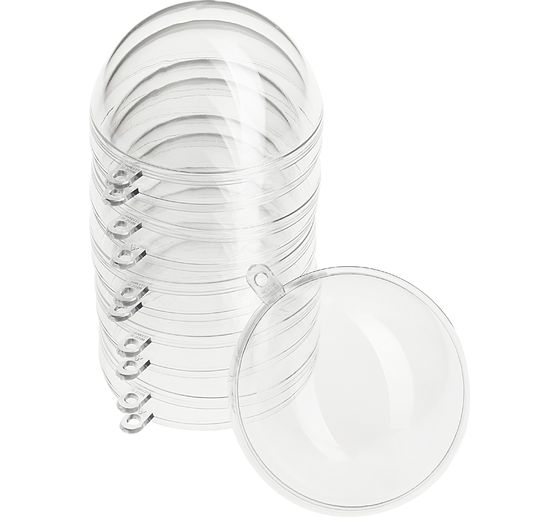 VBS Acrylic ball, &Oslash; 6 cm, 6 pcs.