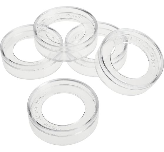Base for Acrylic-moulds, 5 pieces