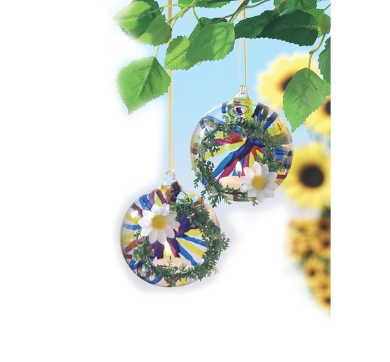 VBS Glass ball open, 2 pcs.