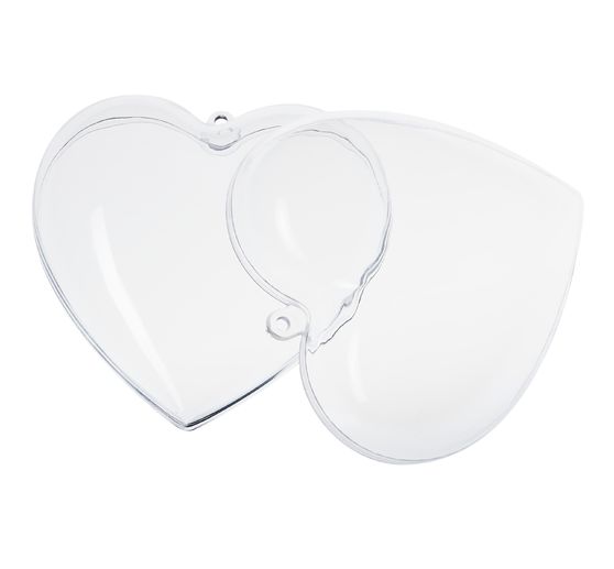 Forma akrylowa "Serce", 6 cm