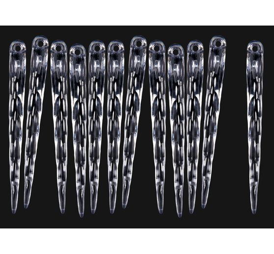 Acrylic form "Icicle", 12 pieces