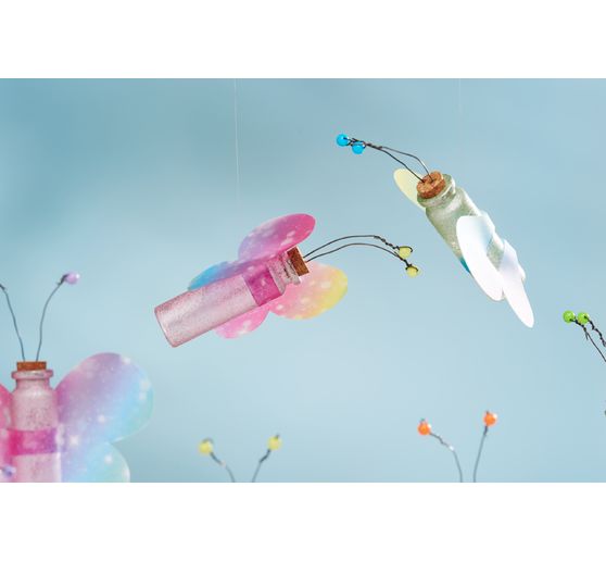 VBS Glass tubes with cork "7 cm", 24 pieces