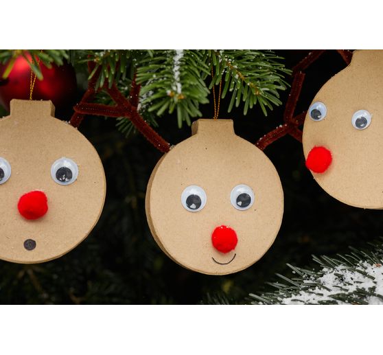 VBS Wobbly eyes to glue on "Mix", 100 pieces