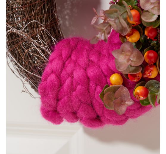 VBS Ozdobne owoce dzikiej róży na drucie "Pomarańcza", 200 szt.