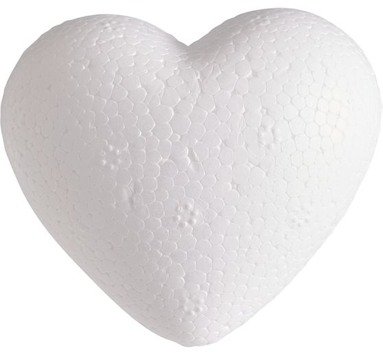 Styrofoam heart, 5 cm