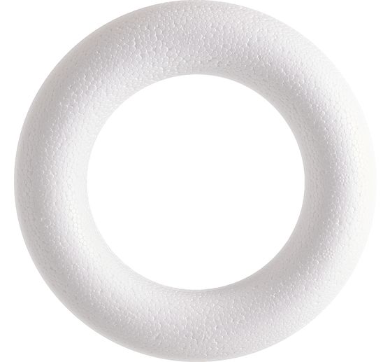 Pierścień styropianowy pełny