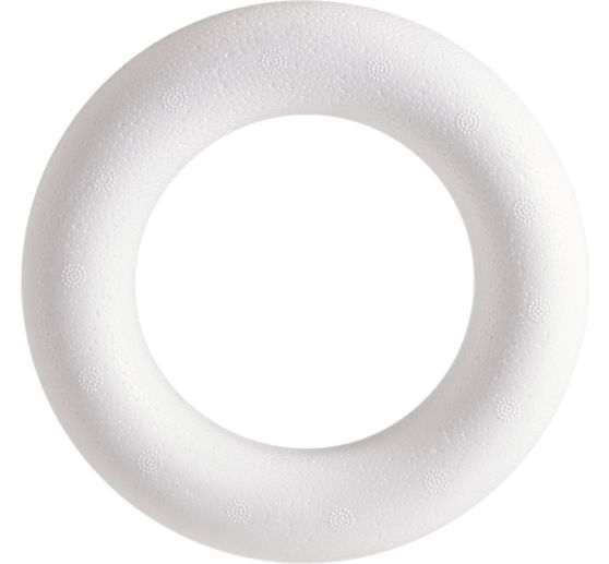 Pierścień styropianowy płaski (Roman), Ø 17 cm