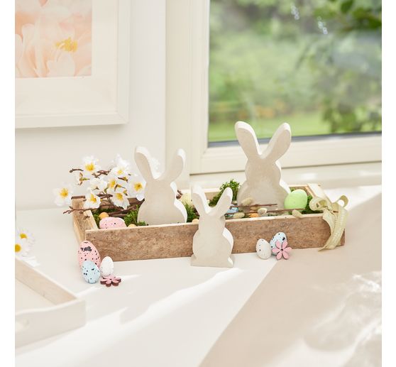 VBS Decorative tray with bark