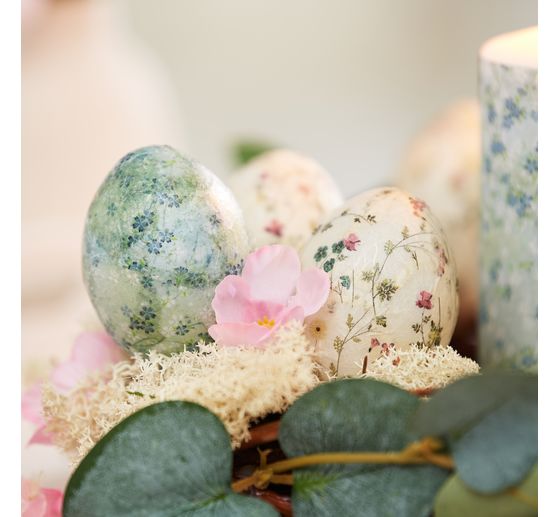 Jajko ozdobne VBS "Białe", 10 szt.