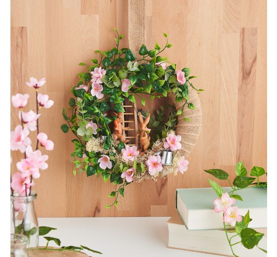 Straw wreath &Oslash; 25 cm