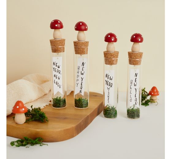 VBS Test tubes with corks, 4 pcs.