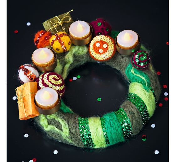 Pierścień styropianowy płaski (Roman), Ø 22 cm