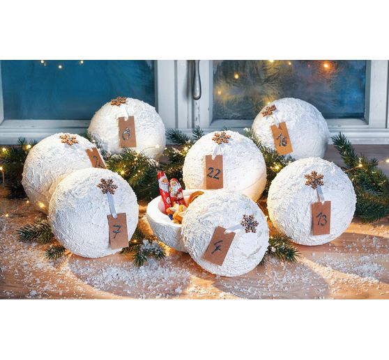 Kula styropianowa, Ø 15 cm, 2 -częściowa