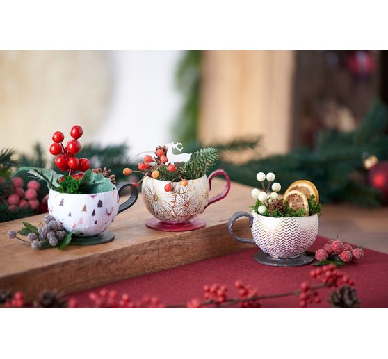 Mini rożki VBS, naturalne