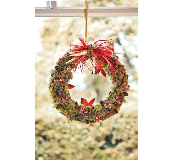 Straw wreath Ø 35 cm