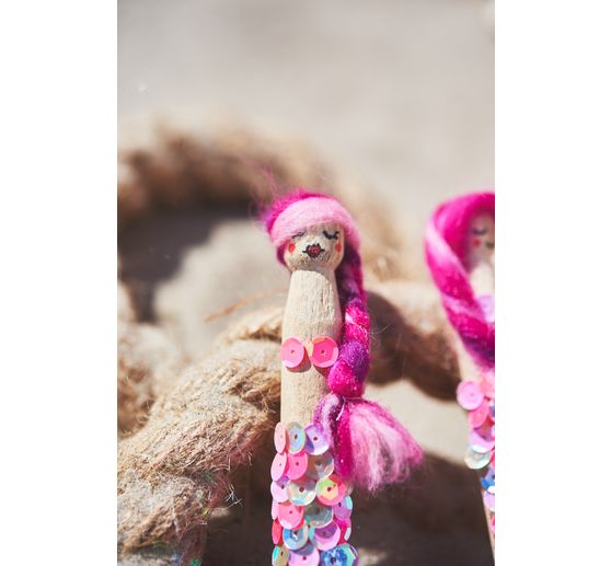 Sequins domed, metallic