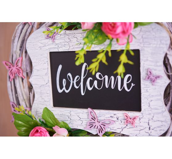 VBS Ranunculus, sztuczny, różowy, ok. 28 cm, 10 szt.