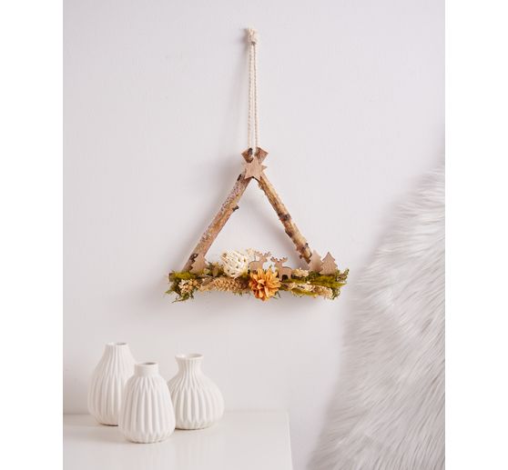 Dried flowers potpourri set "Natural"