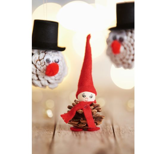 VBS Wooden heads "Nature", Ø 22 mm, 25 pieces