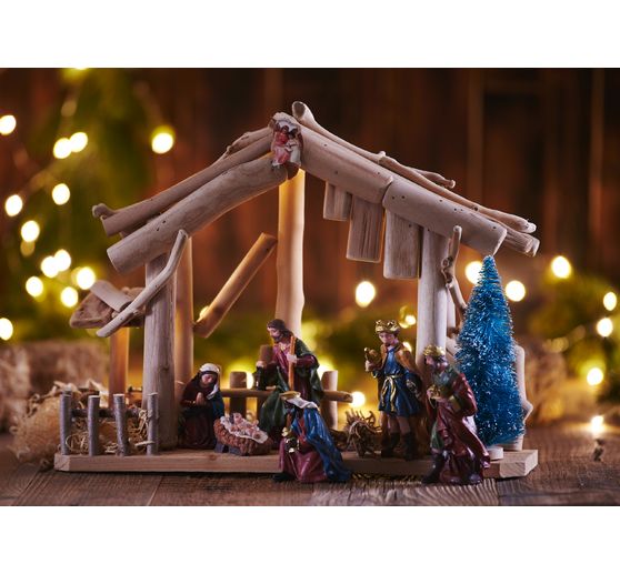 Dekoracja przyrodnicza VBS "Części lasu"