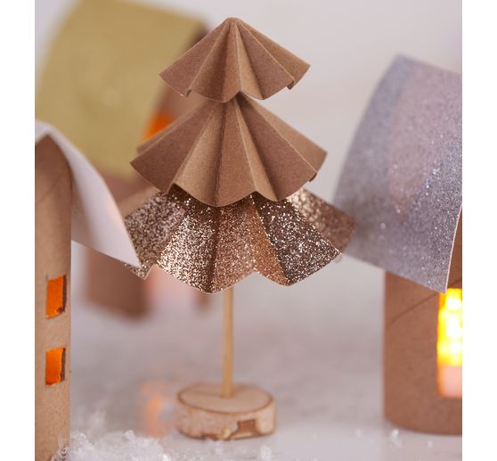 Mini krążki z kory VBS "Round"