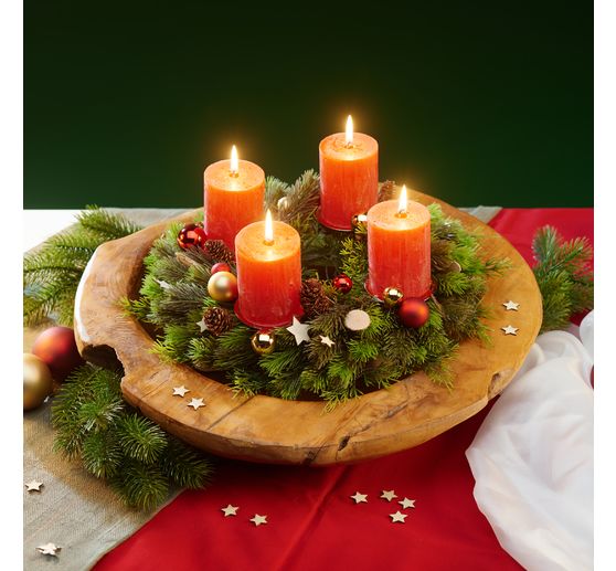 Szklane bombki choinkowe na drucie