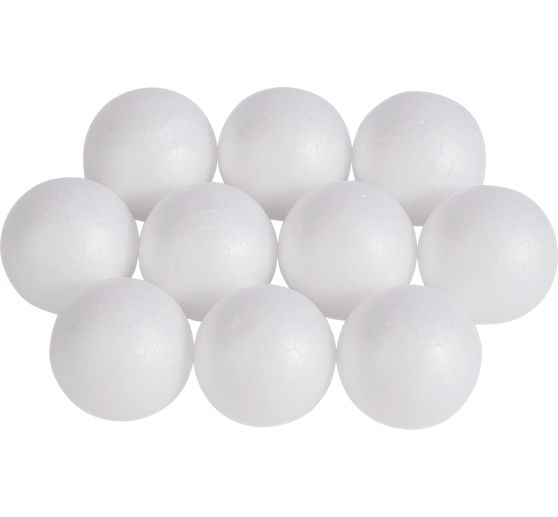 Kula styropianowa VBS, Ø 4 cm, 10 sztuk