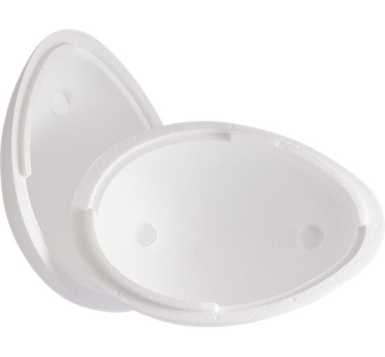 Jajko styropianowe, 2-częściowe, 30 cm