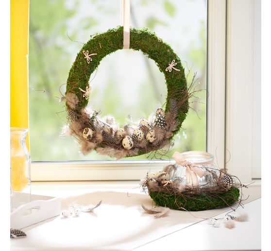 Szklany wazon z rowkami