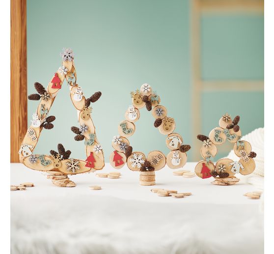 VBS Birch discs, 10 pieces