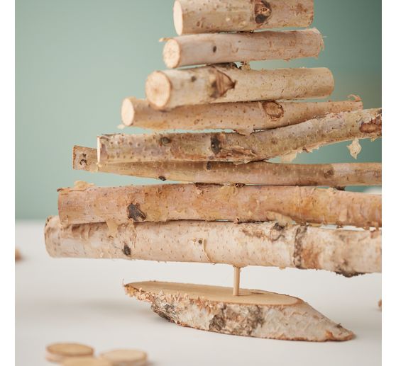 VBS Birch slices mix "Oval"