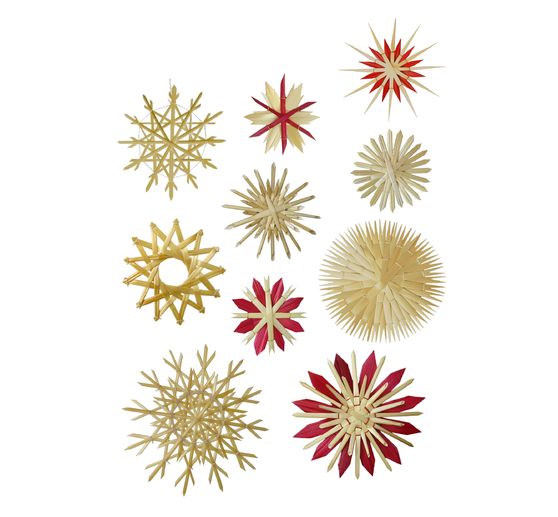 Handicraft set "Straw Star"