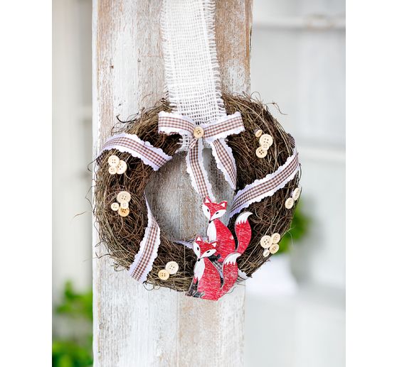 Wieniec z chrustu VBS, Ø 25 cm