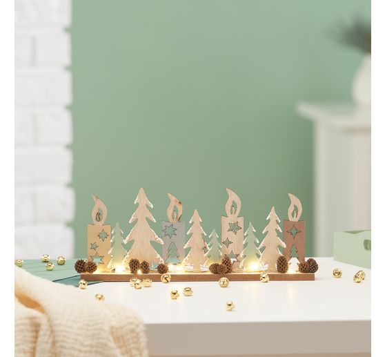 Mini rożki VBS, naturalne