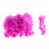 Marabou feathers, about 15 pieces Pink