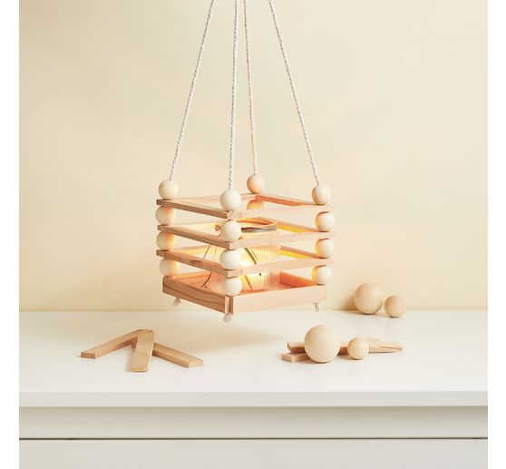 VBS Wooden balls drilled