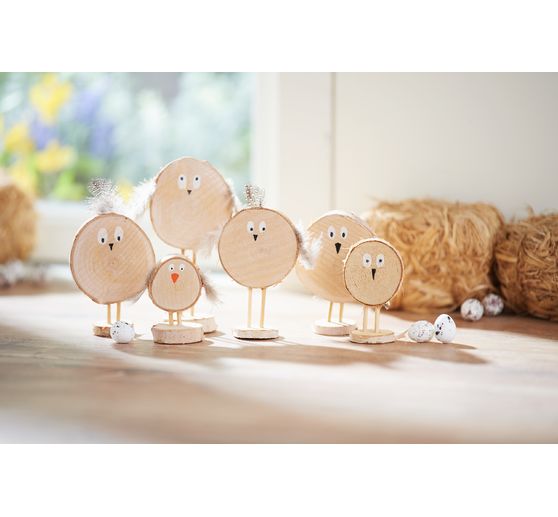 VBS Bamboo wood spikes, 50 pieces