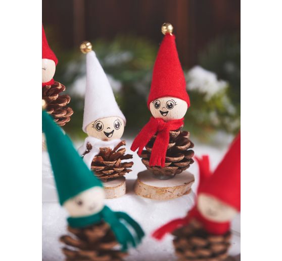 VBS Handicraft set "Fir cone gnome"