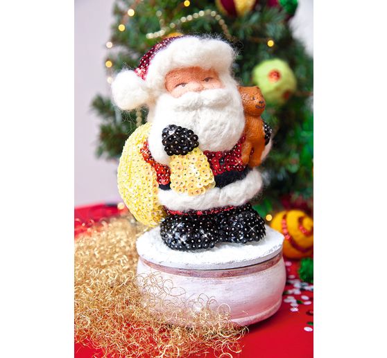 Forma styropianowa Father Christmas, 18 cm