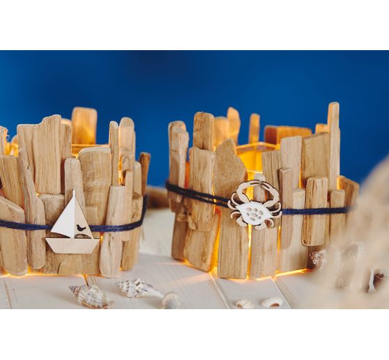 Drewno wyrzucone przez morze