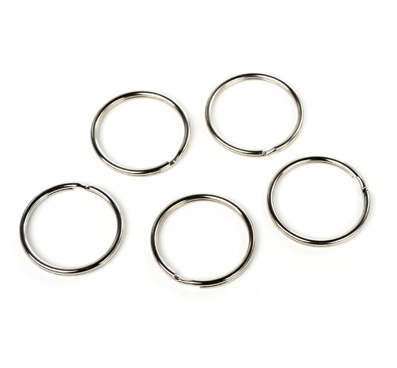 Breloki do kluczy VBS, Ø 3 cm, 5 sztuk