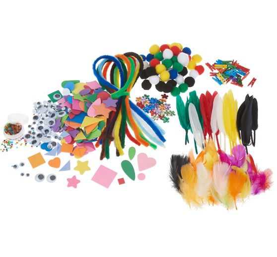 Jumbo craft mix, approx. 1,000 parts