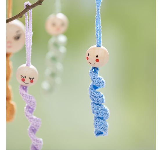 VBS Wooden heads "Nature", Ø 30 mm, 25 pieces