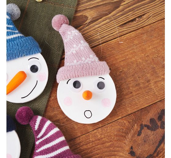 VBS Wobbly eyes to glue on "Round", 20 mm, 30 pieces