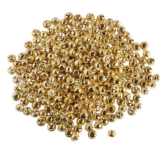 Dzwonki VBS "Gold", 300 sztuk, Ø 13 mm